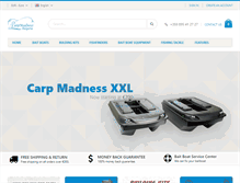 Tablet Screenshot of carp-madness.com